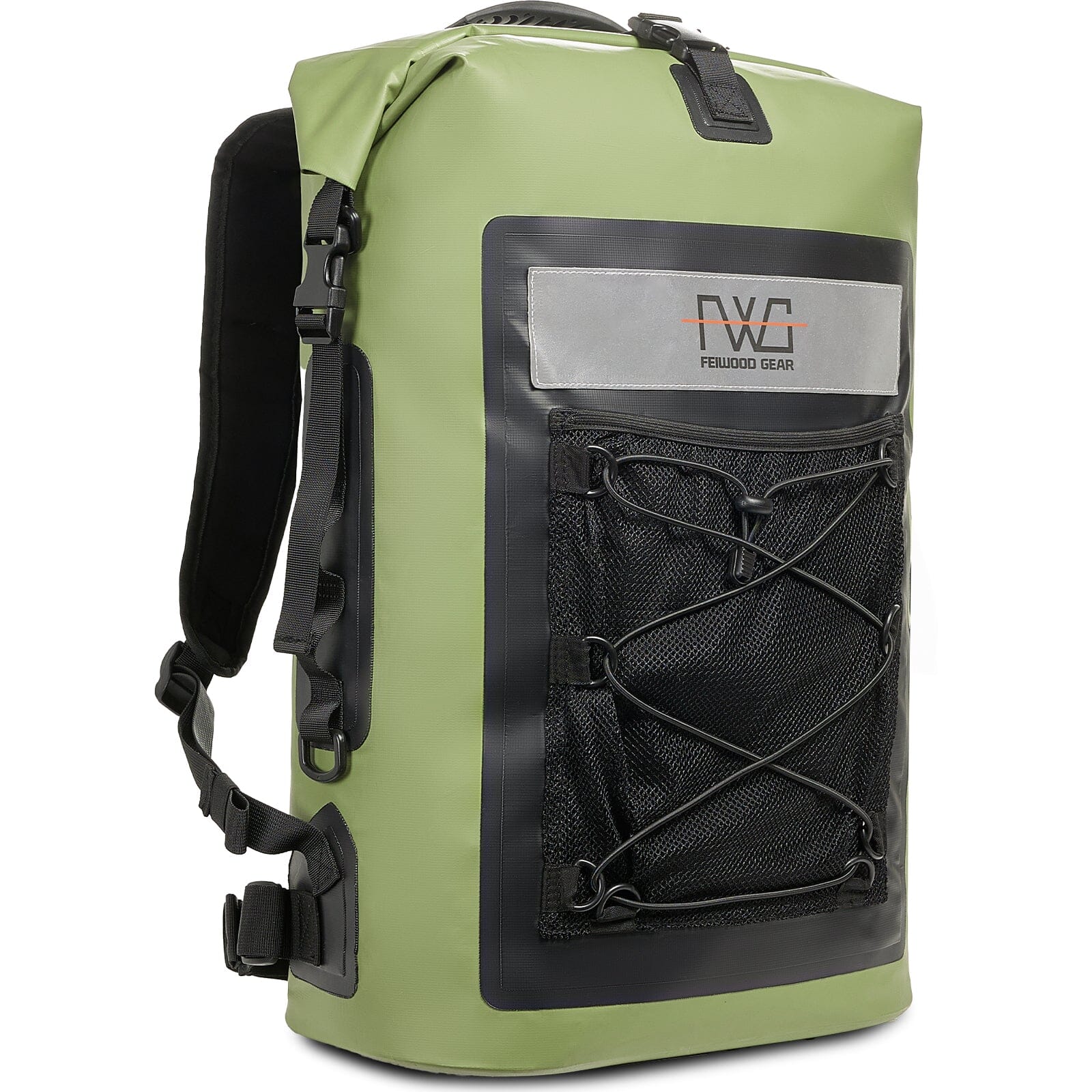 FEIWOOD GEAR Dry Bag Backpack,40L Floating Backpack Roll-Top Closure.