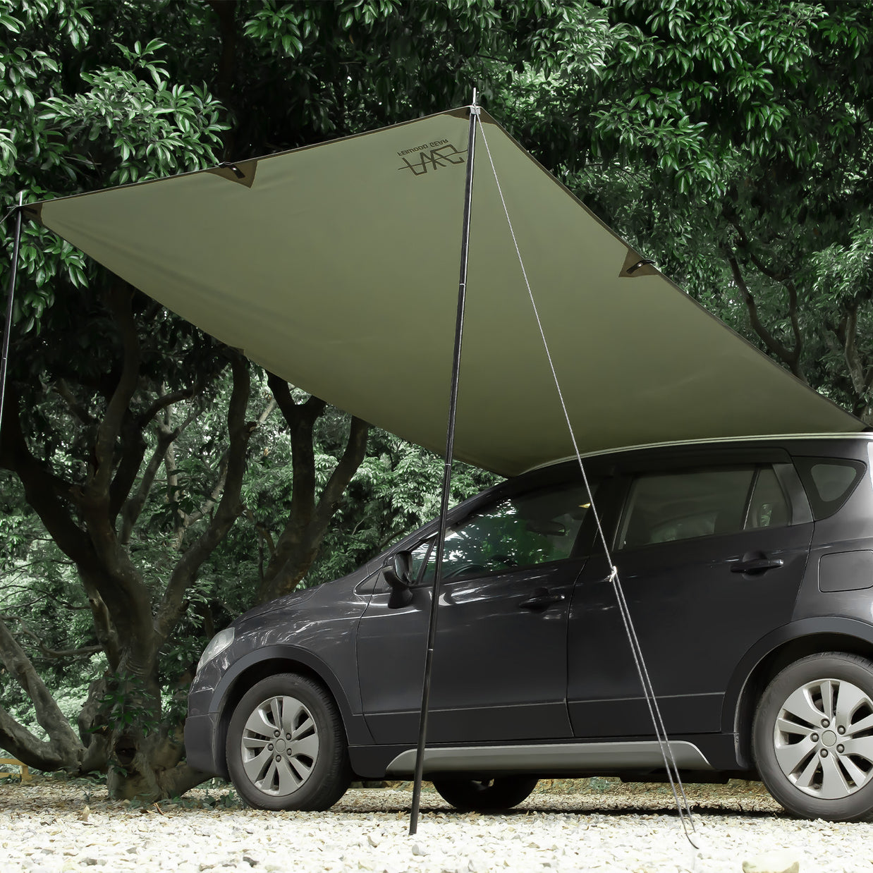 Feiwoodgear Car Awning for SUV, 10 x 5.6 ft