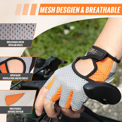 FEIWOOD GEAR Breathable Cycling Gloves Half Finger MTB Road Biking bike gloves FEIWOOD GEAR 