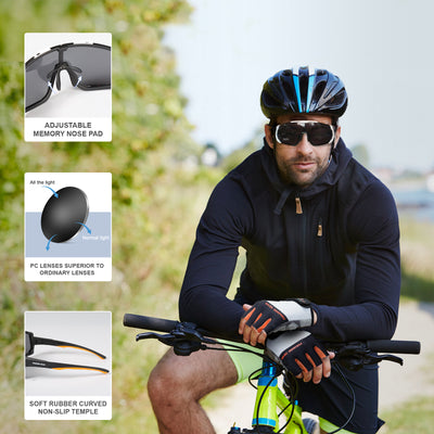 FEIWOODGEAR Magnetic Photochromic Cycling Glasses