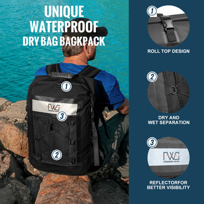 FEIWOOD GEAR Dry Bag Backpack