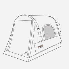 FEIWOOD GEAR SUV Inflatable Camping Tent