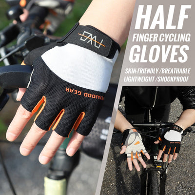 FEIWOODGEAR Breathable Half-Finger Cycling Gloves sports mountain bike FEIWOOD GEAR 