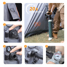 FEIWOOD GEAR SUV Inflatable Camping Tent
