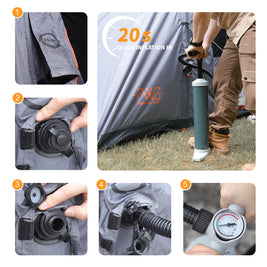 FEIWOOD GEAR SUV Inflatable Camping Tent