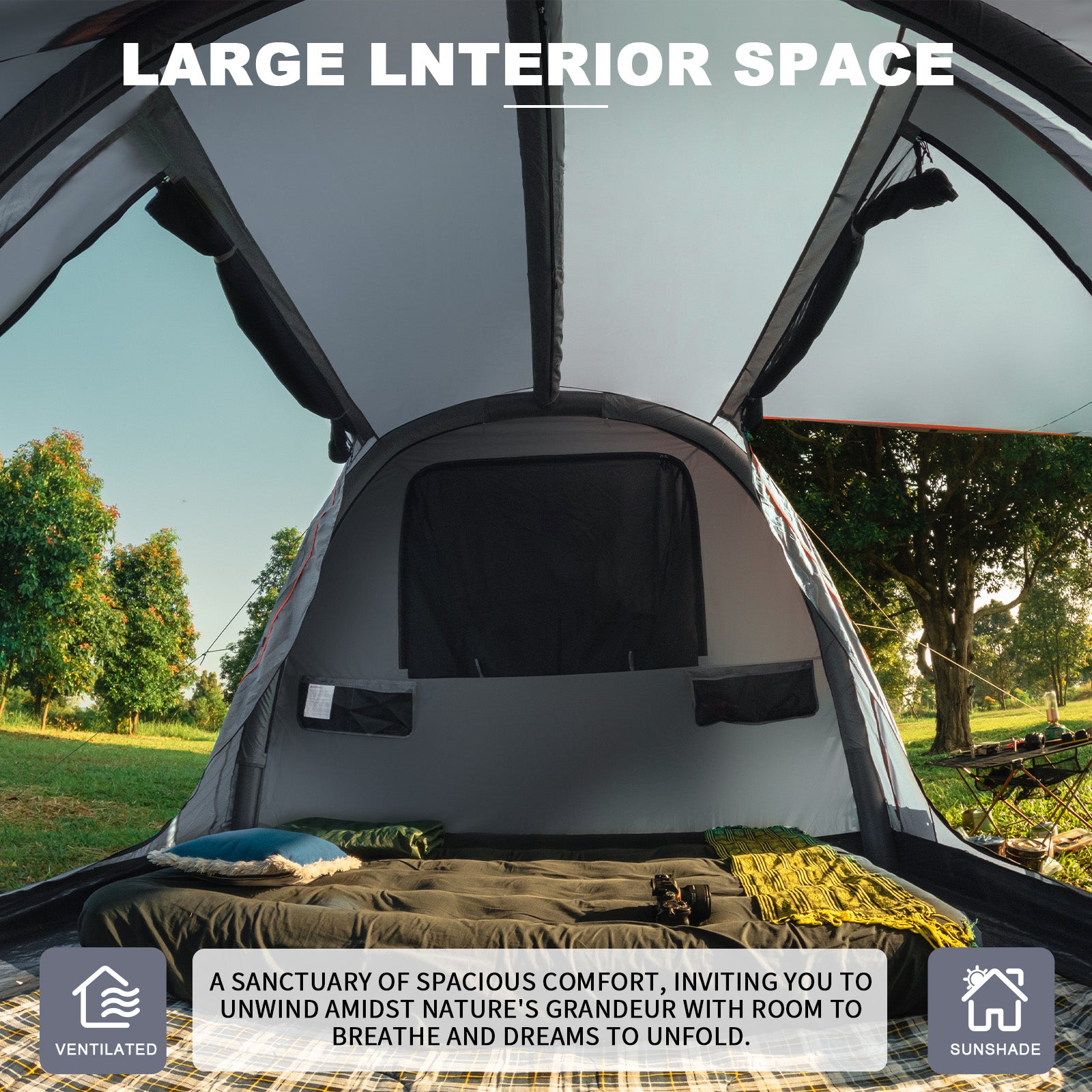 FEIWOOD GEAR SUV Inflatable Camping Tent