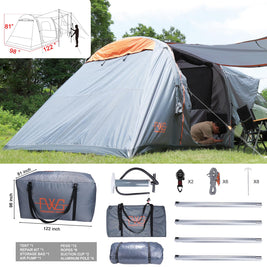 blacks tents FEIWOOD GEAR SUV Inflatable Camping Tent