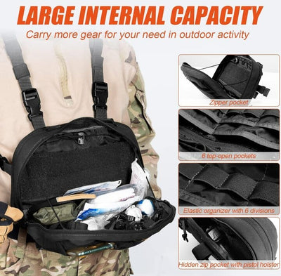 FEIWOODGEAR Chest Pack Tactical Chest Bag FEIWOOD GEAR 