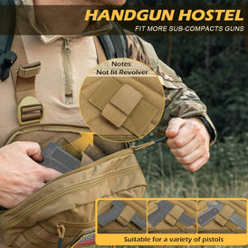 FEIWOOD Gear Chest Pack Bag Utility MOLLE Chest Bag