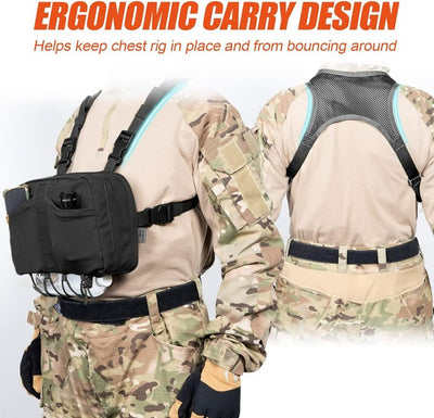 FEIWOODGEAR Chest Pack Tactical Chest Bag